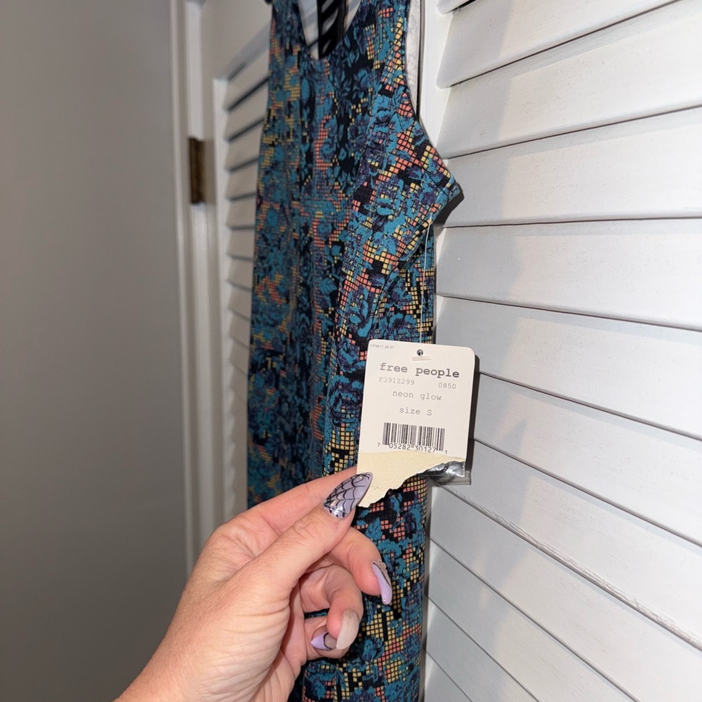Free People Multicolor Patterned Dress - Picture 5 of 8